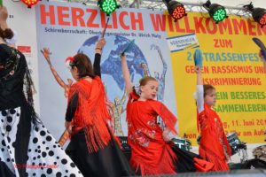 Flamenco Show des Centro Español Kindergruppe